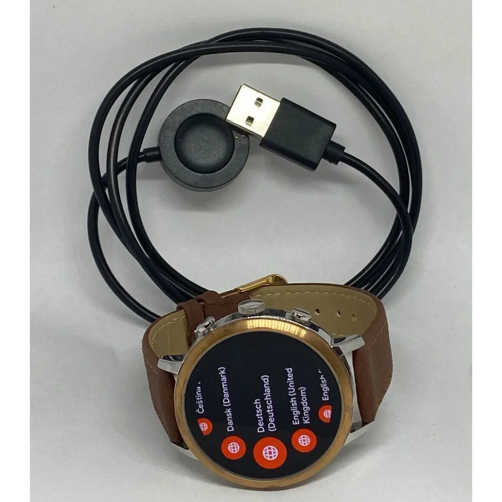 Fossil Gen 4 Authentic Digital Dial Smart Watch Custom Band FTW6016 DC87